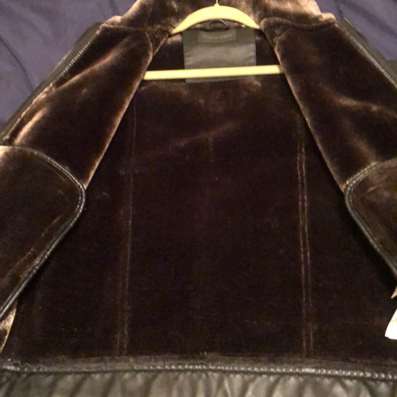 Beautiful Calvin Klein faux shearling jacket NWOT - Picture 2 of 4
